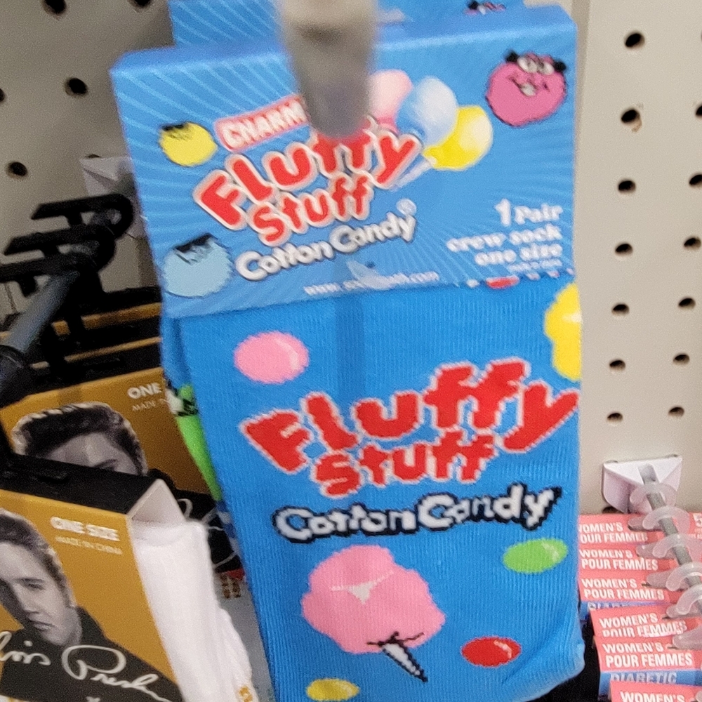 Cotton Candy Socks - Blue and Pink